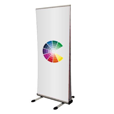 Roll-Up Outdoor | B 85 cm x H 200 cm | beidseitig bedruckt